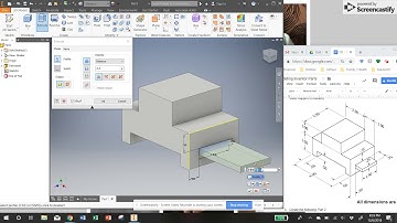 Inventor - Unit 4.1 - Creating Practice Part 1