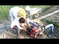 Village Tubewell Petrol Engine Technology/Tubewell Engine Starting/Today Routine Grandpa