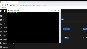 How to ssh into a cluster node using putty