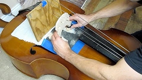 Installing Adjustable Bass Bridge