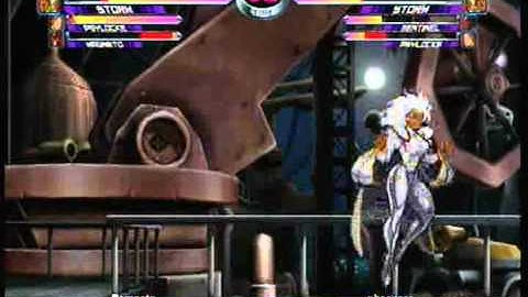 MvC2 Online (360): Brett (MSP) vs Phocus (Sent/Storm/Psy) 3 .:9.1.10:.