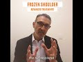 Frozen Shoulder Advanced Treatment