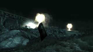 Fallout 3 Terrific Chain of Cars Exploding.