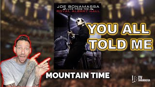 HERE WE GO Joe Bonamassa "Mountain Time" - Live From The Royal Albert Hall (REACTION) -