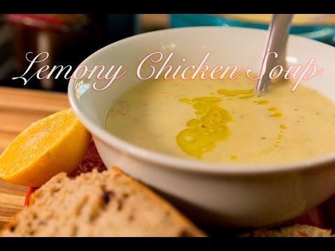 Greek Chicken Avgolemono Soup: Lemony Chicken & Orzo Soup