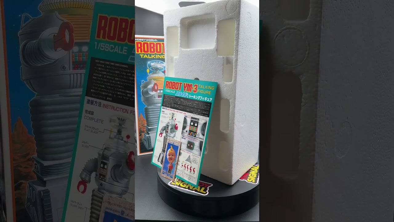 1985 Robot YM-3 16” Talking Robot | Masudaya | The Toy Signal