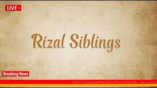 Historical Background of Rizal's Family