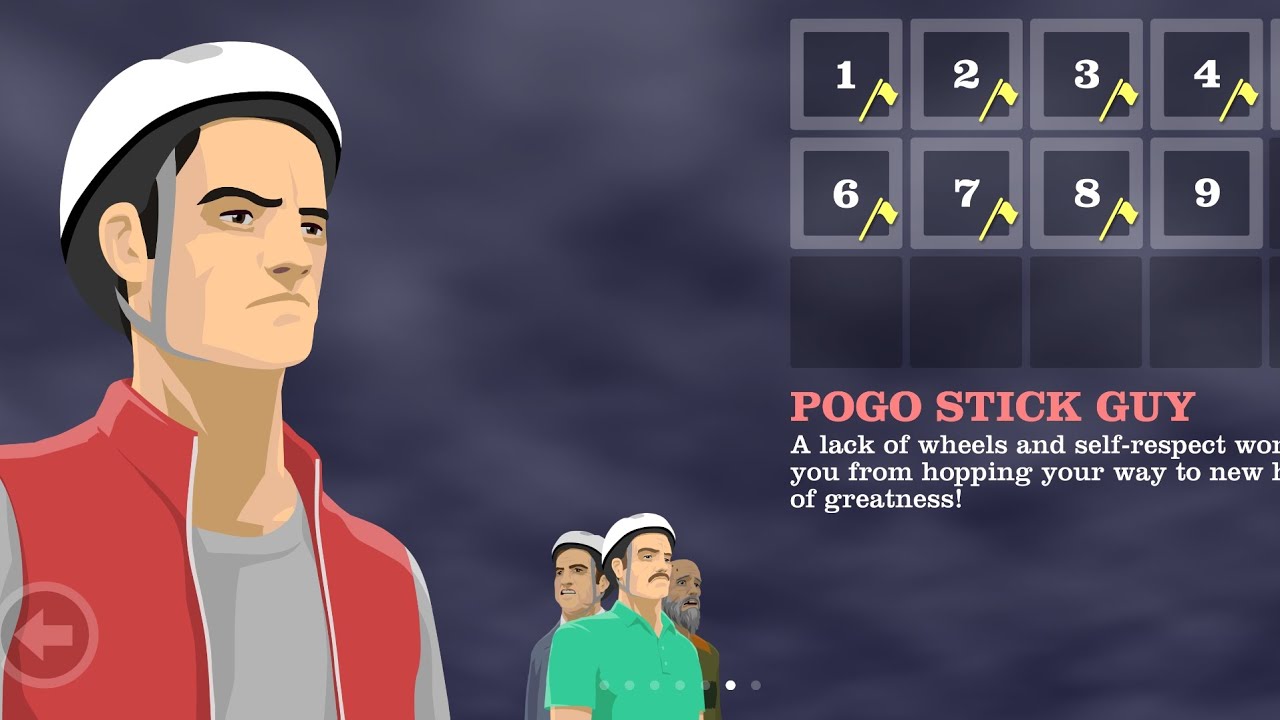 Pogo Stick Guy Level 8 Funny Sounds Happy Wheels YouTube