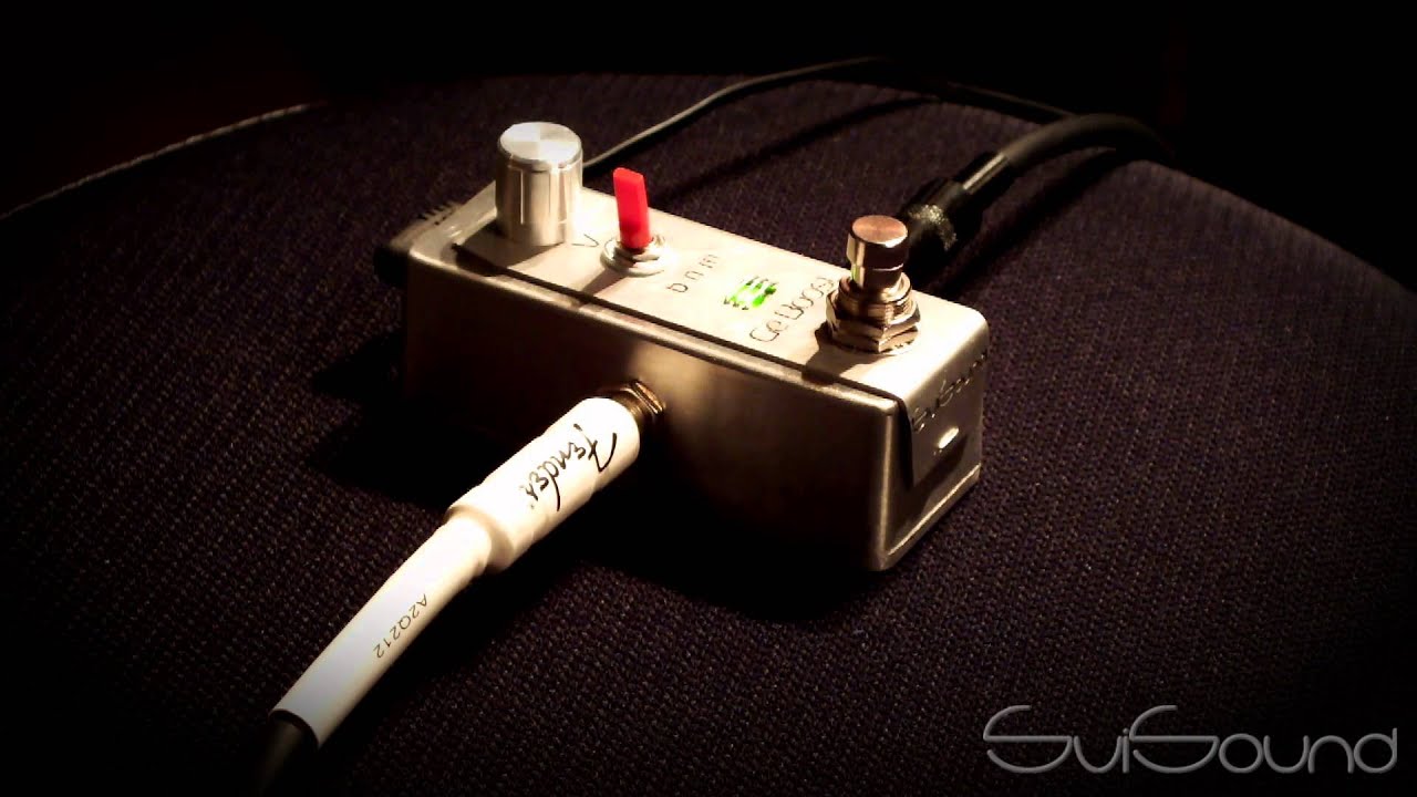 Germanium Guitar Booster SviSound Ge Boost YouTube
