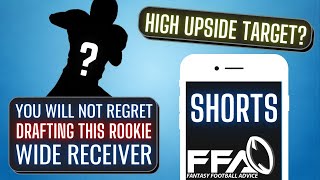 You Will Not Regret Drafting This Rookie Wide Receiver #shorts 2021 Fantasy Football Advice