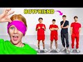 Girlfriend tries to find boyfriend blindfolded emotional 