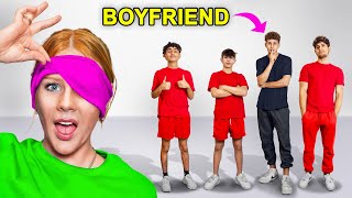 Girlfriend Tries To Find Boyfriend Blindfolded! *Emotional *