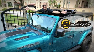 BESTOP Sunrider for Hardtop / 2500km Review / Jeep Wrangler JL