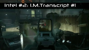 F.E.A.R. 2: Project Origin Gameplay - Intel Locations in Mission 1: Sanctuary | 720p HD