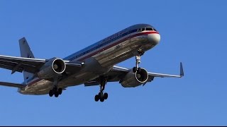 American Airlines Boeing 757-200 Landing San Diego
