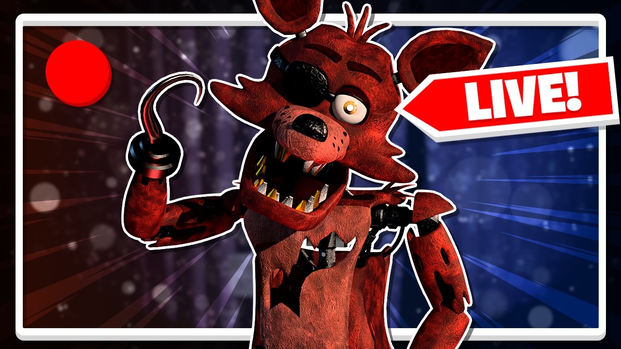 FNAF LIVE! SUB = JUMPSCARE! 🔴