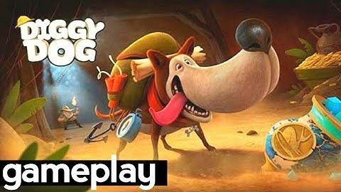 My Diggy Dog Game by King Bird Games Gameplay Trailer (Android/iOS)