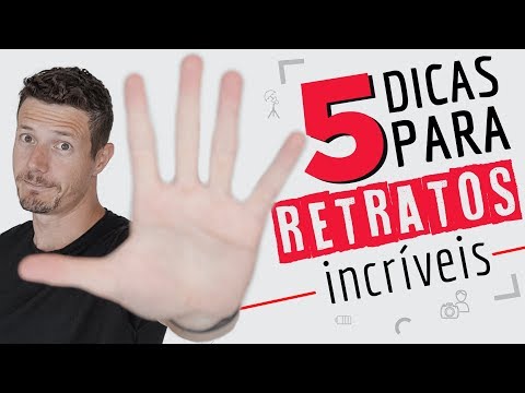 Vídeo: Dicas Para Fotografia De Retrato