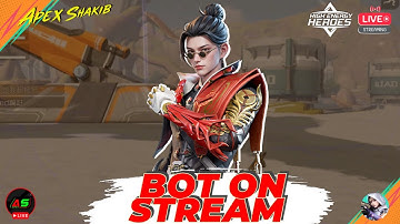 Apex Legends Mobile 2.0 Live || High energy heroes || Bot On Stream || Streaming with Apex Shakib