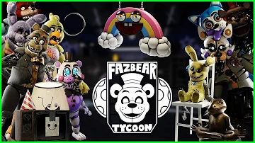 FNaF: Fazbear Tycoon: Characters References + Teasers + Secret Files + Trailer Secrets