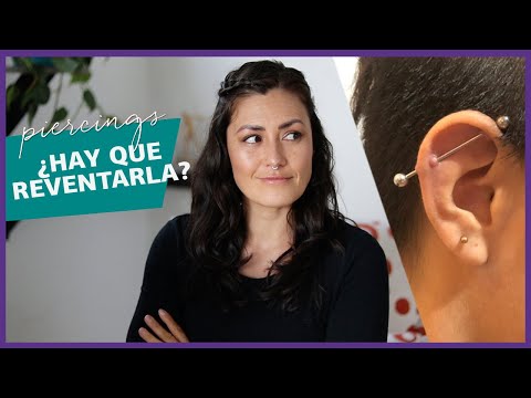 Vídeo: Golpe De Perforación Del Cartílago: Queloide, Infección, Tratamiento Y Más