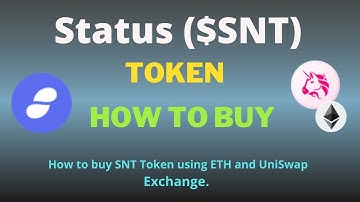 How to Buy Status (SNT) Token Using UniSwap Exchange and ETH on Trust Wallet