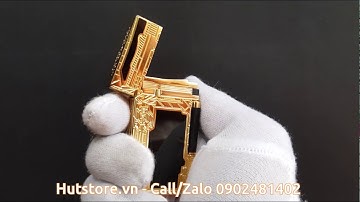 Bật lửa Dupont Hongkong - Hộp quẹt Dupont fake - HCM - Hutstorevn - Kiến trúc cổ điển