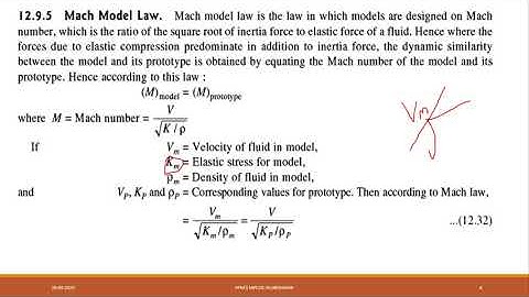 Euler, Weber, Mach Model Law
