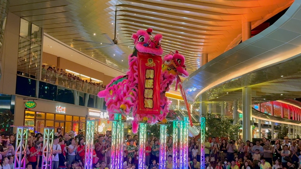 iOi City Mall Lion Dance 2026 Khuan Loke Dragon and Lion Dance Association 双溪威群樂体育会龙狮团
