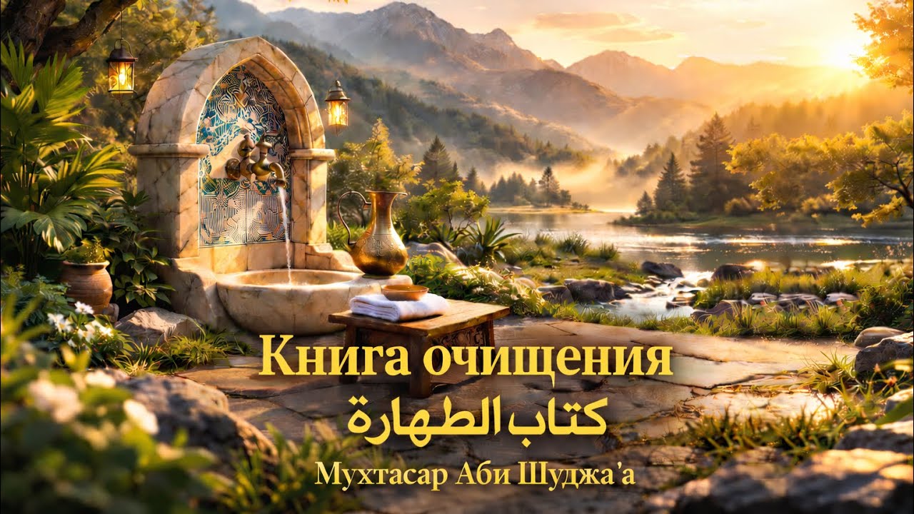 (1) книга очищения (виды воды которыми можно делать очищение) по шафиитскому мазхабу