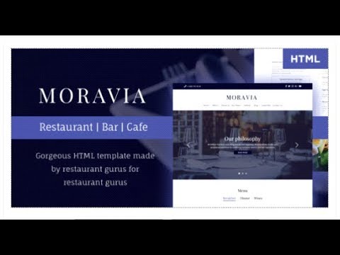 Moravia | Multi page All-in-One Restaurant & Cafe HTML Template | Themeforest Templates