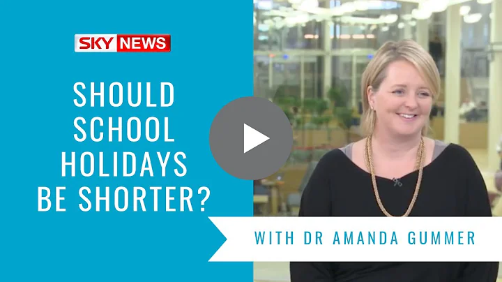 Sky News - Dr Amanda Gummer on Should Summer Holidays be Shorter?