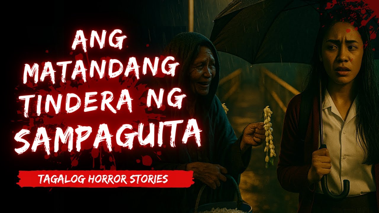 ANG MATANDANG TINDERA NG SAMPAGUITA | TAGALOG HORROR STORIES | True Story