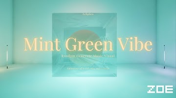 Mint Green Vibe - Unreal Engine Reactive Visualizer