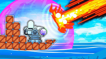 NEW Forts - Can The INVINCIBLE SHIELD Survive Enemy Super Cannons?