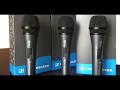 Sennheiser e835-s 3 pack vocal microphone set