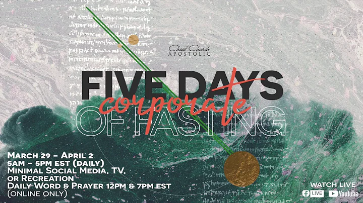 Five Days of Corporate Fasting | Evangelist Teresa...