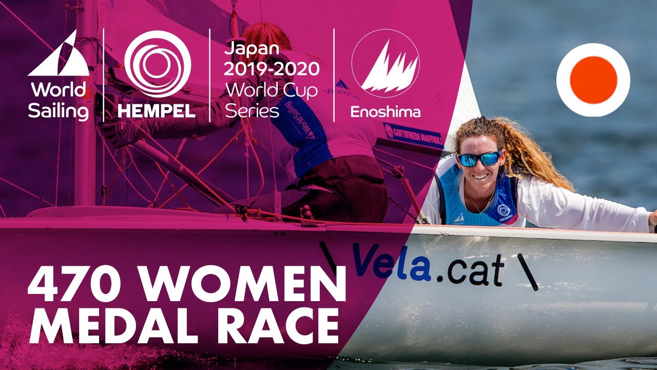470 Women Medal Race | Hempel World Cup Series Enoshima 2019