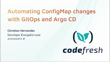 Automating ConfigMap changes with GitOps and Argo CD