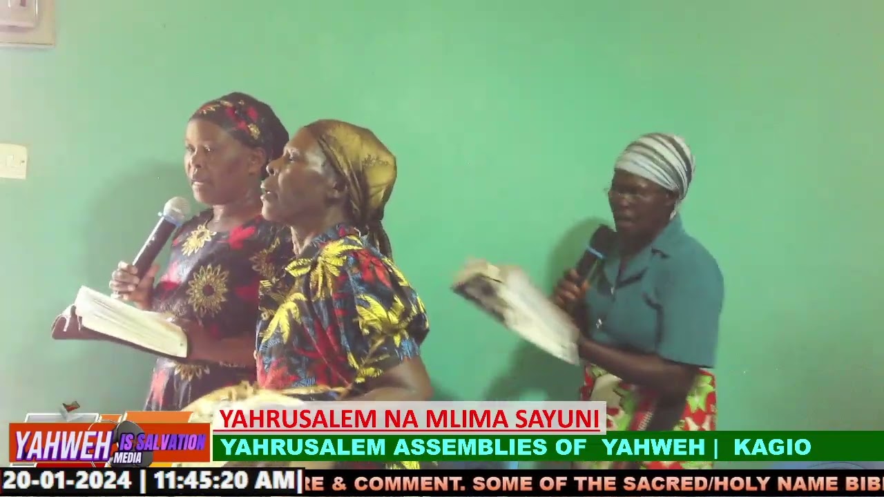 YAHRUSALEM NA MLIMA SAYUNI KIKUYU & SWAHILI BY JOSEPH NJENGA