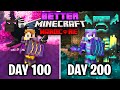 I Survived 200 Days in Better Minecraft Hardcore... Here's What Happened