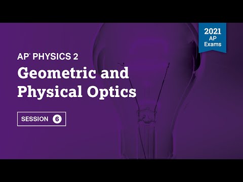 اپتیک هندسی و فیزیکی | بررسی زنده جلسه ششم | AP Physics 2