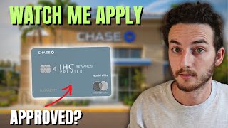 Watch Me Apply: IHG Premier Credit Card (175,000 Point Bonus!) screenshot 5