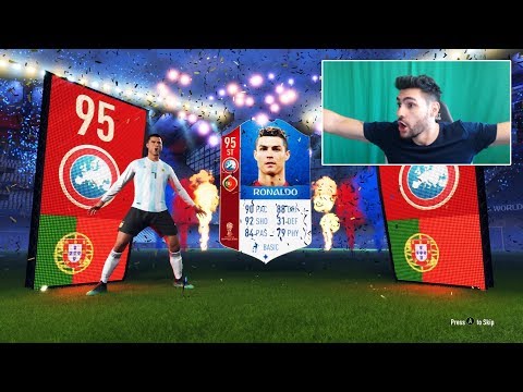 INCREDIBIL NE-A PICAT 95 RONALDO in NOUL WORLD CUP ULTIMATE TEAM - CEL MAI NOROC PACK OPENING EVER