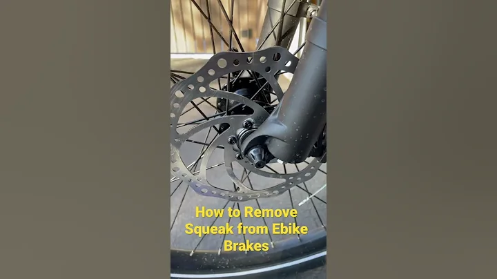 How to Fix Squeak on Ebike Brakes