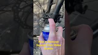 How to Fix Squeak on Ebike Brakes