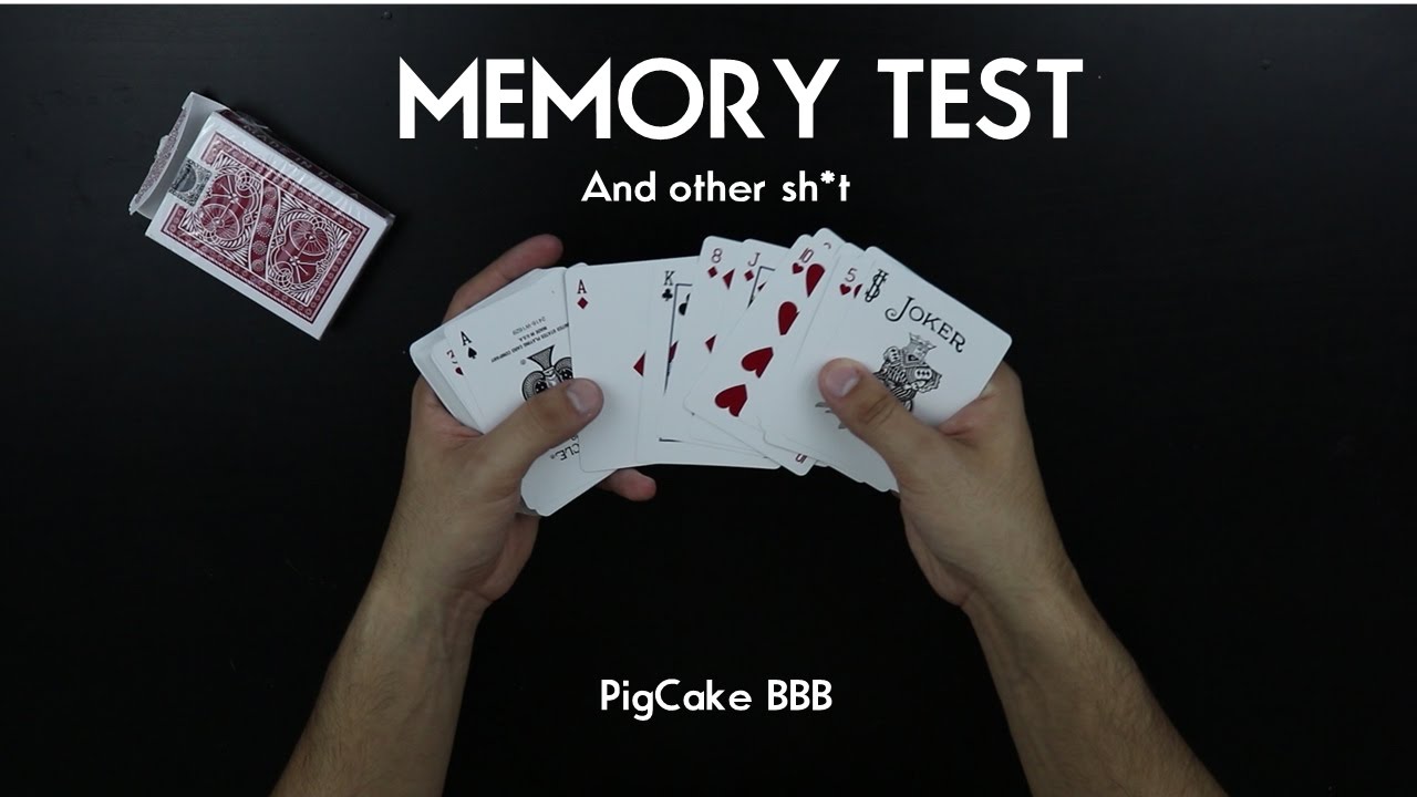 CAN YOU PASS THE MEMORY TEST(no you can't) PigCake BBB
