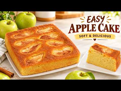 Apple Cake Recipe | Easy Apple Cake You’ll Make Again & Again | The Perfect Apple Cake for Tea Time