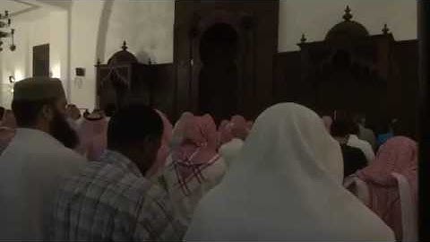 تلاوة مرئية جميلة جداً للشيخ خالد الجليل الليله الأولى من رمضان