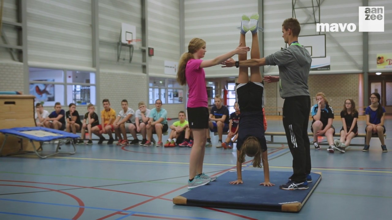 Flitsende gymlessen Mavo aan Zee